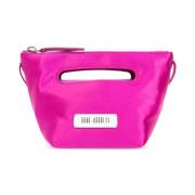 Fuchsia Tote Taske Italien Satin Finish