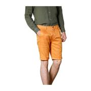 Mænds Carrot Fit Chino Bermuda Shorts