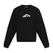 Sweatshirt med logo