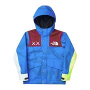 Youth Mountain Parka Jacket Blue/Red