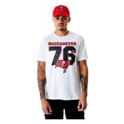 Hvid Buccaneers NFL Tee