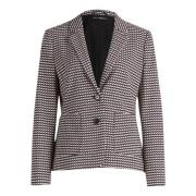 Elegant Langærmet Blazer Jakke