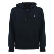 Bomuld Zip Hoodie Sweater