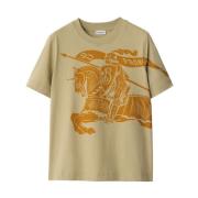 Grå T-shirts og Polos med Equestrian Knight-motiv