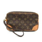 Pre-owned Canvas louis-vuitton-tasker