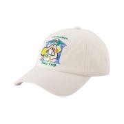 Tennis Club Cap - Bomuld - Hvid