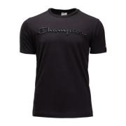 Herre T-shirt med broderet logo