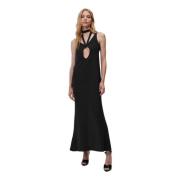 Sexet Maxi Cut-Out Kjole