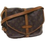 Pre-owned Canvas louis-vuitton-tasker