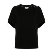 Sort Crew Neck T-shirts og Polos