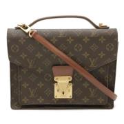 Pre-owned Canvas louis-vuitton-tasker