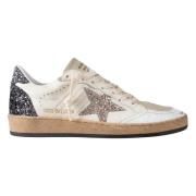 Sølv Glitter Stjerne Sneakers