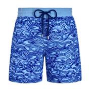 Mænds Flocked Aquarium Badeshorts