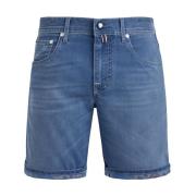 Tropiske Skildpadder Denim Bermuda Shorts