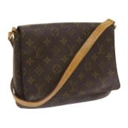 Pre-owned Canvas louis-vuitton-tasker