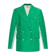 Blazer med monogram