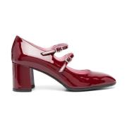 Bordeaux Mary Jane Pumps Patent Design