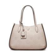 Keandra Tote Bag - Beige PU Læder