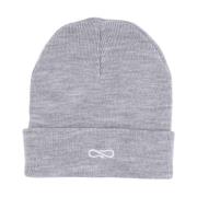 Logo Beanie Hat Grå