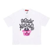 Hvid Paradise Tee Crew Neck T-shirt