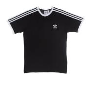 3 Stripes Tee Sort Kortærmet