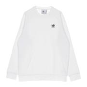 Essentiel Trefoil Crewneck Sweatshirt Hvid