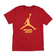 Miami Heat Basketball Tee Rød