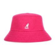 Elektrisk Pink Uld Bucket Hat