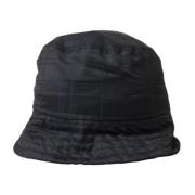 Sort Bucket Cap med Subtle Logo