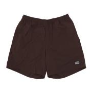 Nylon Shorts Java Brown