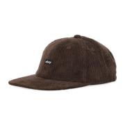 Velvet 6 Panel Strapback Cap