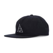 Triple Triangle Snapback Kasket Sort