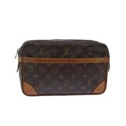 Pre-owned Canvas louis-vuitton-tasker