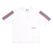 Tricolor Oversized Tee White T-Shirt