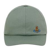 Broderet Grøn Baseball Cap