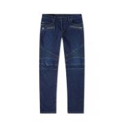 Slim-fit Tapered Bomuldsjeans