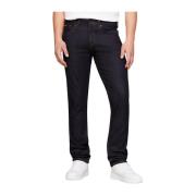 Slim Stretch Scanton Jeans - Mørk Denim