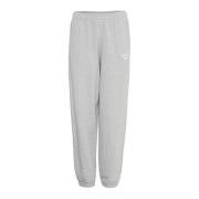 Afslappet Sweatpants Medium Grey Melange