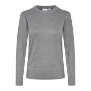 Milasz Pullover Strik Mist Grey Melange