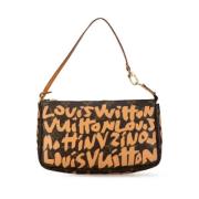 Pre-owned Canvas louis-vuitton-tasker