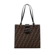 Pre-owned Canvas fendi-tasker