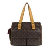 Pre-owned Canvas louis-vuitton-tasker