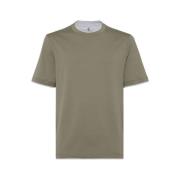 Sage Green Crew-Neck T-Shirt