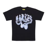 Chain Tee X Smiley Black