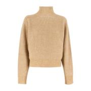 Strikket Turtleneck Sweater