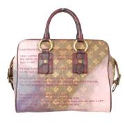 Pre-owned Canvas louis-vuitton-tasker