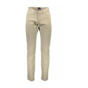 Beige Bomuld Jeans Bukser