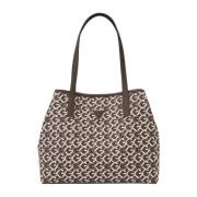 Vikky II 2-i-1 Tote Brun Multi