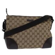 Pre-owned Canvas gucci-tasker