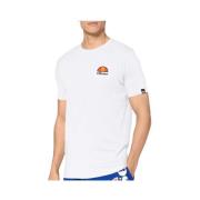 Herre Bomuld T-shirt Stilfuldt Logo